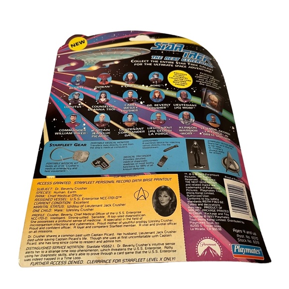 Star Trek The Next Generation Dr. Beverly Crusher - Picture 3 of 3